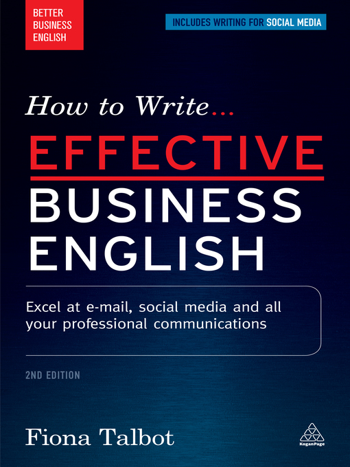 Title details for How to Write Effective Business English by Fiona Talbot - Available